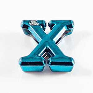 Letras Para Personalizar Em Plástico Abs Azul Hard