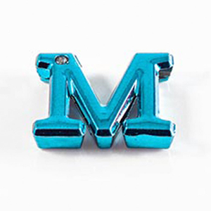 Letras Para Personalizar Em Plástico Abs Azul Hard