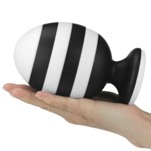 Plug Anal Com Listras 14 X 8,5cm Linha X-missioner Lovetoy