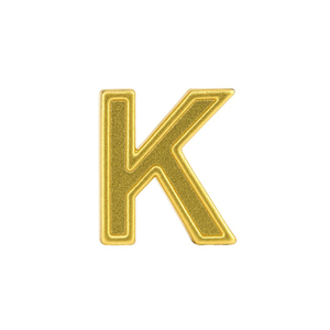 Letras Para Personalizar Douradas Em Metal Yaffa Lingerie