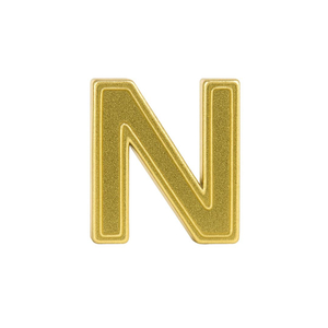 Letras Para Personalizar Douradas Em Metal Yaffa Lingerie