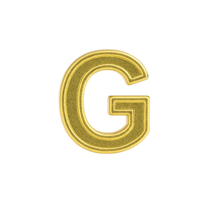 Letras Para Personalizar Douradas Em Metal Yaffa Lingerie