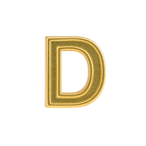 Letras Para Personalizar Douradas Em Metal Yaffa Lingerie