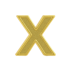 Letras Para Personalizar Douradas Em Metal Yaffa Lingerie