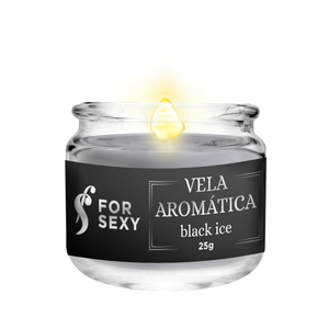 Vela Beijável Aromática 25g For Sexy