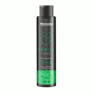 Shampoo 3 Em 1 For Family 400ml Rhenuks Cosméticos
