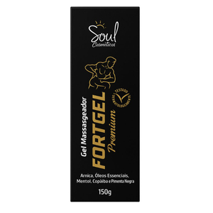 Fortgel Premium Gel Para Massagem 150g Soul Cosméticos