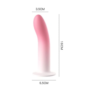 Penetrador Curvado 6.5 Silicone Líquido Vibe Toys