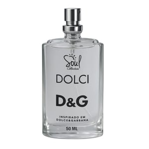 Dolci Colônia Feminina 50ml Soul Cosméticos