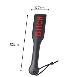 Palmatória Em Couro Sintético Bitch Vibe Toys