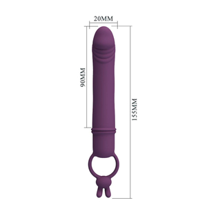 Cora Vibrador Com Glande 10 Vibrações Pretty Love
