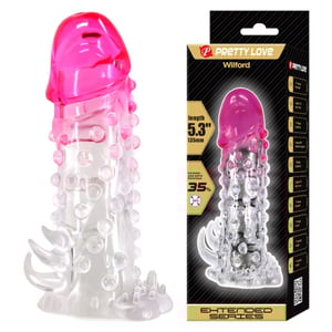 Capa Peniana Extensora Texturizada Wilford Pretty Love