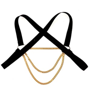 Harness Masculino Em Couro E Metal Vibe Toys