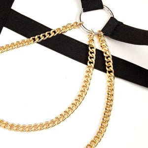 Harness Masculino Em Couro E Metal Vibe Toys