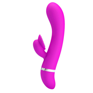 Vibrador Ponto G Com Estimulador Clitoriano 30 Vibrações Bert Pretty Love