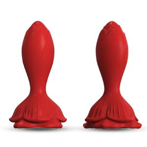 Plug Anal Rosebud 9 Modos De Vibração Com Controle Remoto Vibe Toys