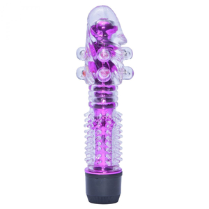 Vibrador Com Esferas Massageadoras Em Silicone