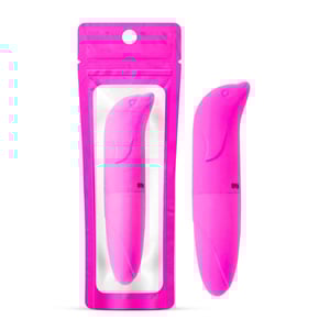 Vibrador Ponto G Colors Golfinho Aveludado Vibe Toys