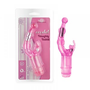 Vibrador Naught Rabbit Estimulador Em Jelly Em Formato De Coelho Aphrodisia
