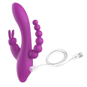 Vibrador Tripla Estimulação 7 Vibrações Oley Vibe Toys