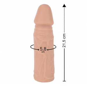 Prótese Maciça Gigante 21,5 X 5,8 Cm Ktoy