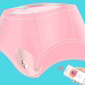 Vibrador De Calcinha Wearble 7 Vibrações Com Controle Via App Vibe Toys