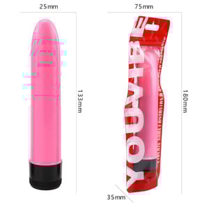 Vibrador Personal Plástico 13cm Multivelocidades