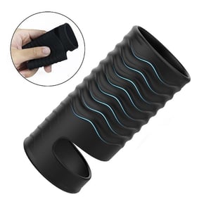 Capa Peniana Em Silicone Wolf Com Texturas Estimuladoras Shande 