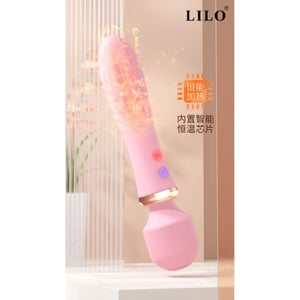 Vibrador Varinha Mágica 10 Modos De Vibração Com Aquecimento Lilo