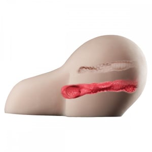 Masturbador Realista Com ânus Vagina E útero Penetráveis Crazy Lion