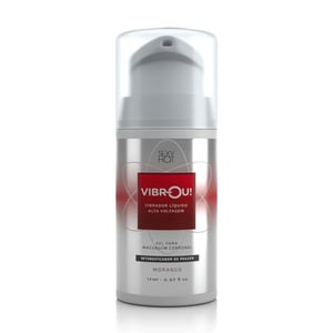 Vibrou Gel Vibrador Líquido Alta Voltagem Beijável 17ml Sexy Hot