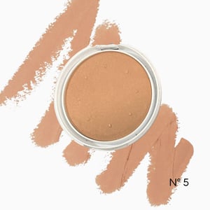 Pó Compacto Tons Escuros Linha Basic Green Safira Cosméticos