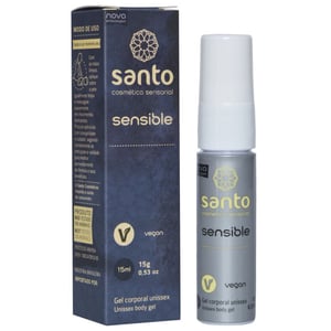 Sensible Gel Corporal Anestésico 15ml Santo Cosméticos