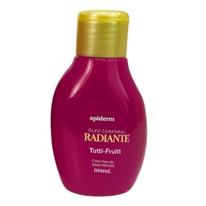Radiante óleo Hidratante Corporal De Tutti-fruitti 100ml Apiderm