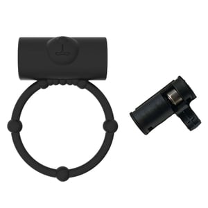 Anel Silicone Ursinho Flexível Com Cápsula Vibratória Vibe Toys