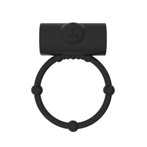 Anel Silicone Ursinho Flexível Com Cápsula Vibratória Vibe Toys