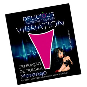 Calcinha Comestível Delicius Vibration 
