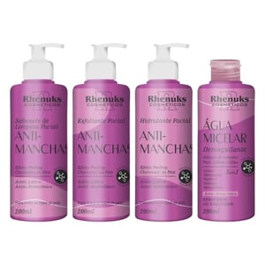 Kit Skin Care Anti Manchas Com 4 Itens Rhenuks Cosméticos