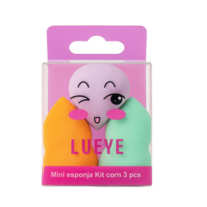 Kit Mini Esponja Lveye Sortidas Com 3 Unidades Vibe Toys