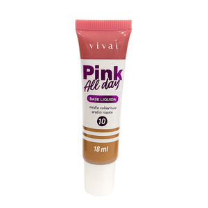 Base Líquida Pink All Day Cores 2.0 Vivai