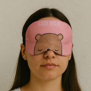 Máscara Para Dormir Tapa Olhos Ursinho Vibe Toys