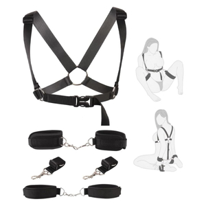 Kit Bondage 4 Em 1 Com Alças Ajustáveis Vibe Toys