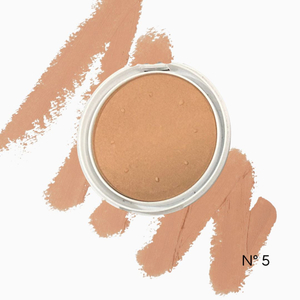 Pó Compacto Tons Escuros Linha Basic Green Safira Cosméticos