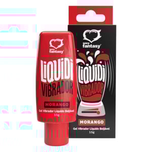 Liquidi Vibrador Gel Vibrador Líquido Beijável 15g Sexy Fantasy