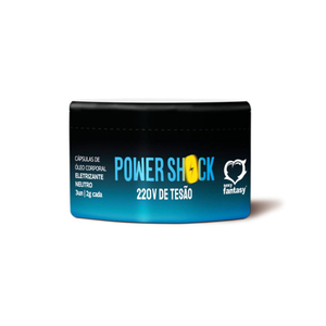 Power Shock 220v De Tesão Cápsula Eletrizante 3 Unidades Sexy Fantasy