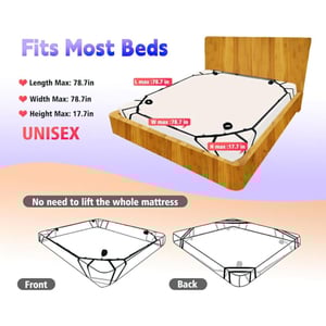 Kit Bondage Para Cama Com 10 Peças Vibe Toys