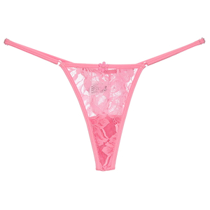 Calcinha Fio Dental Em Renda Com Regulagem Lateral Mil Toques