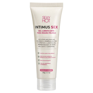 Intimus Sex Gel Lubrificante Para Região Pélvica 60g Sexy Hot
