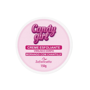 Candy Girl Creme Esfoliante Para Virilha E Corpo 150g Sofisticatto