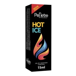 Hot Ice Gel Lubrificante 15ml Penetre Cosméticos